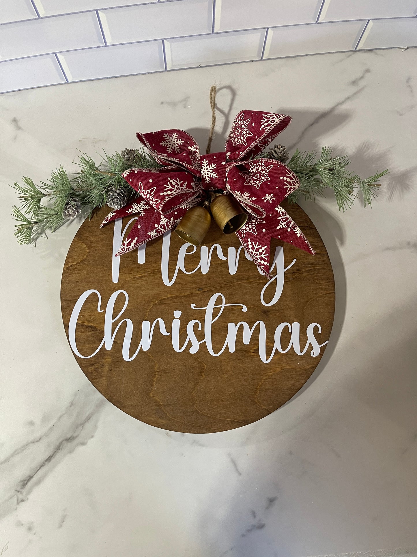 Merry Christmas Door Hanger