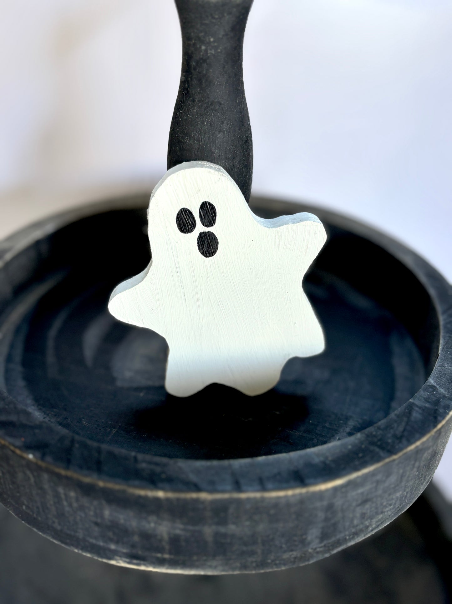 Mini Wooden Ghost